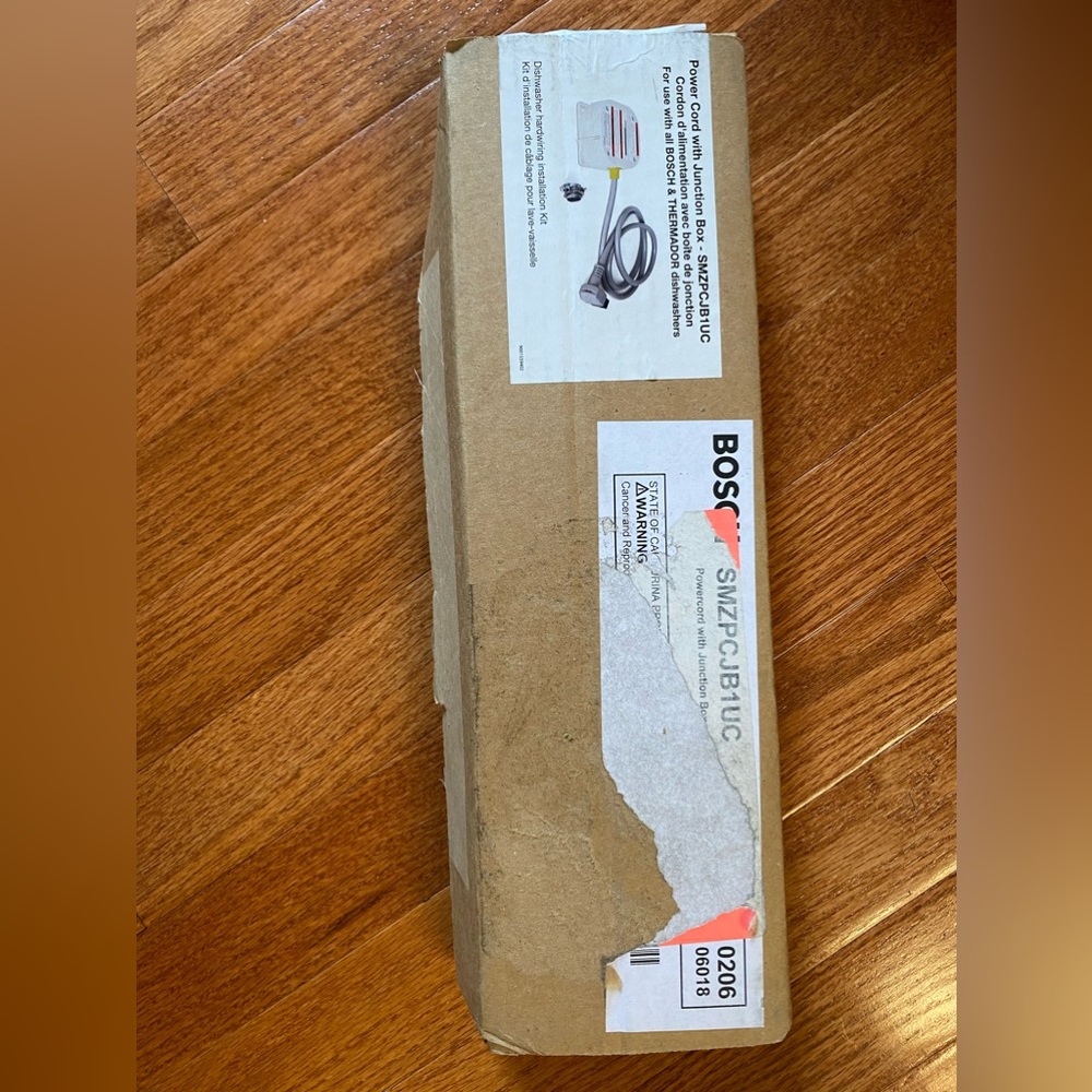 NIB BOSCH & THERMADOR Dishwasher Power Cord with Junction Box